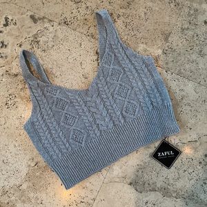 Zaful forever young - crop top NWT